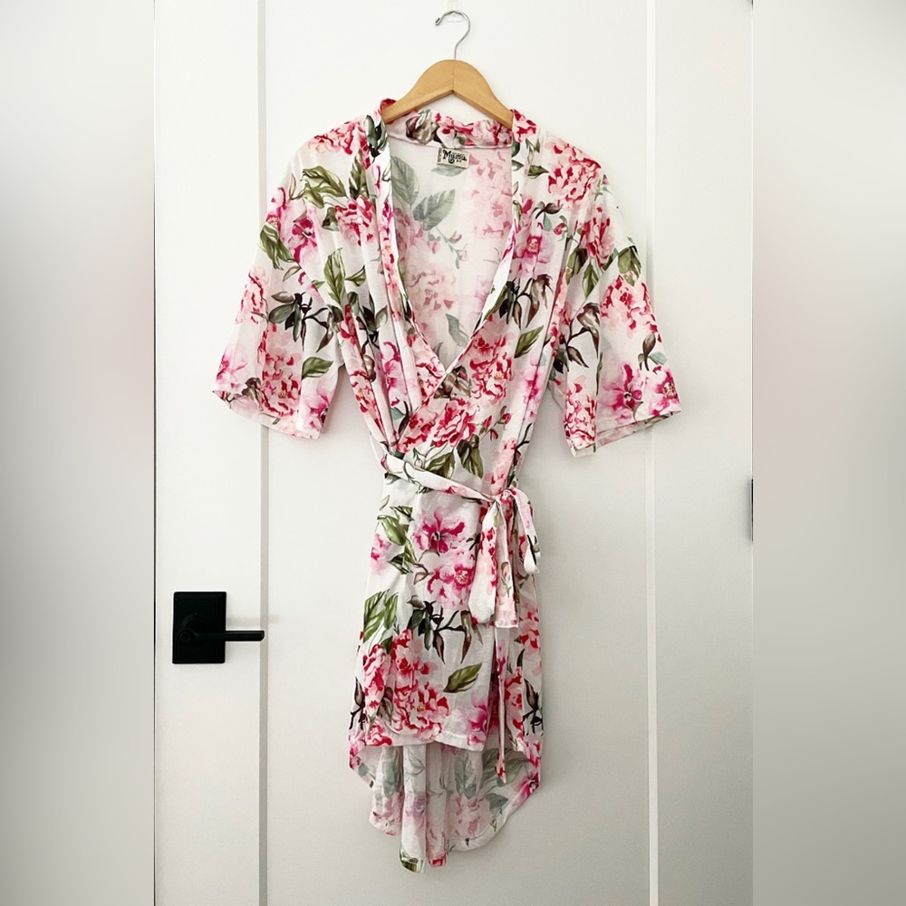 Show Me Your MuMu Brie floral robe